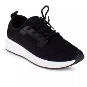 NWT Danskin Vibe women’s black knit lace up sneakers with memory foam size 6